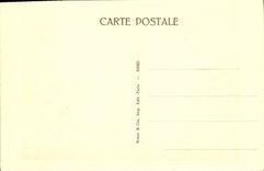 VINTAGE POSTCARD Museum of Louvre F Butcher Haversack