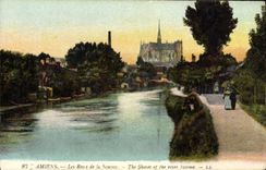 CPA Amiens Les Rives de la Somme