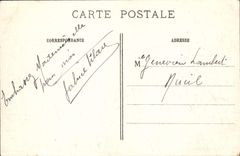 CPA La Grande Guerre La Basilique d'Albert Effets des gros obus allemands Militaria