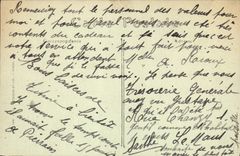 VINTAGE POSTCARD Amiens Teacher training school Teachers