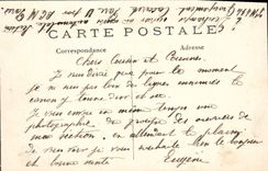 CPA La Guerre Eglise de Bouchois Interieur Maitre Autel Militaria