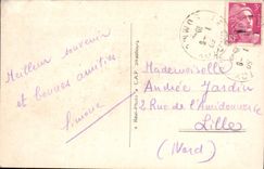 VINTAGE POSTCARD Crotoy in XIll E Century