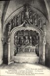 VINTAGE POSTCARD Interior Doullens of the Church the sepulchre