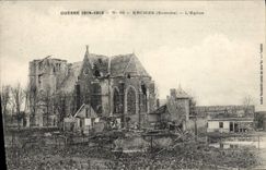 VINTAGE POSTCARD Erches the Militaria Church