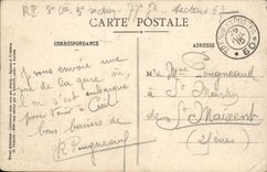 VINTAGE POSTCARD Amiens Parks North