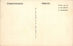 VINTAGE POSTCARD Cayeux on Sea the Beach per Hour of the Bath