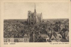 CPA Amiens Vue generale prise du Beffroi 