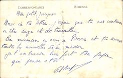 VINTAGE POSTCARD Amiens Blue House