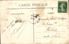 VINTAGE POSTCARD Amiens the Basin of Hotoie