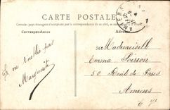 VINTAGE POSTCARD Amiens the Whining Angel of Blasset