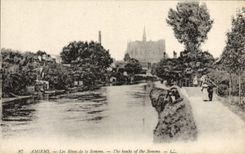CPA Amiens Les Rives de la Somme 