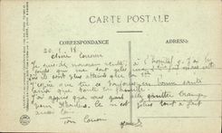 VINTAGE POSTCARD Amiens the Cathedral seen from of the Edges of the Sum