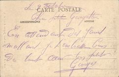 VINTAGE POSTCARD Amiens the Church Holy Jacques