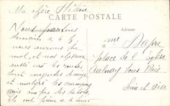 CPA Folleville Tombeau 