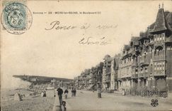 CPA Mers les Bains Les le Boulevard 