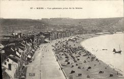 VINTAGE POSTCARD Seas View taken of Cliff
