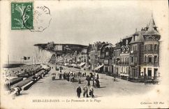 CPA Mers les Bains La Promenade de la Plage 