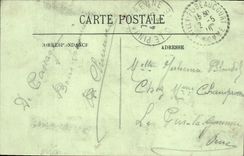 VINTAGE POSTCARD Holy Valery on Sum the Dam Boats