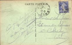 VINTAGE POSTCARD Ault Onival Sunset