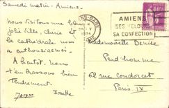 CPA Amiens La Cathedrale 