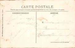 VINTAGE POSTCARD Notre Dame de Brebieres Albert the Basilica Seen of West