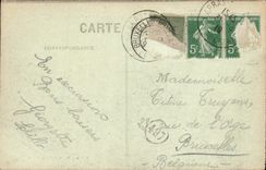 CPA Albert La Basilique Militaria