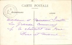VINTAGE POSTCARD Montdider Church Saint Pierre