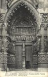 VINTAGE POSTCARD Amiens Cathedral Porch of St Firmin