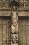 CPA Amiens Cathedrale Statue de Saint Firmin