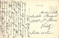 VINTAGE POSTCARD Amiens the Hotel God Construction of the XV S