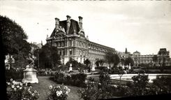 CPM Paris Le Louvre et Jardin des Tuileries 