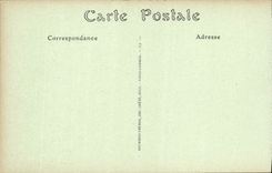 POSTAL Ruán interior de la VENDIMIA de la corte de tasas