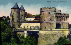CPA Metz Porte des Allemands 