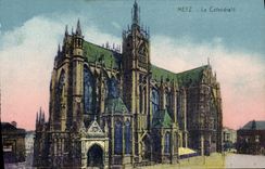 CPA Metz La Cathedrale 