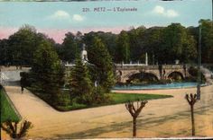 CPA Metz L'Esplanade 