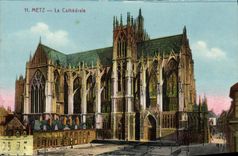 CPA Metz La Cathedrale 