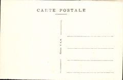 POSTAL Metz de la VENDIMIA vista de Bellecroix fuerte