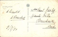 VINTAGE POSTCARD Nice the Garden Albert L er the Casino of the Pier seen through the palm trees