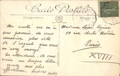 CPA Menton Vue Prise de la Frontiere Italienne 