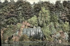 VINTAGE POSTCARD Paris Bois de Boulogne Grasde Cascades