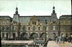 CPA Paris Le Louvre Guichet Des Saints Peres