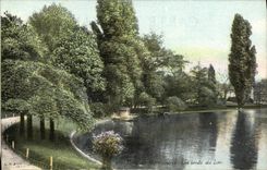 CPA Paris Parc De Montsouris Les Bords Du Lac