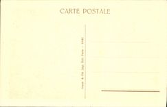 VINTAGE POSTCARD François Butcher the Target Of love Paris Museum of Louvre