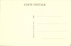 VINTAGE POSTCARD Millet glaneuses Paris Museum of Louvre