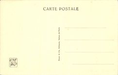 VINTAGE POSTCARD My House Mrs. Ranvier Chartier