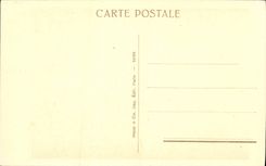 VINTAGE POSTCARD Watteau indifferent Paris Museum of Louvre