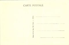 VINTAGE POSTCARD Museum Of Louvre Paris Plank of the Eastern frontage of the Parthenon Scene of Panathenees