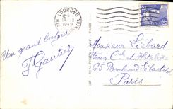 VINTAGE POSTCARD Heavy Seen from Of the Peak Of Jer towards the Peak of the South