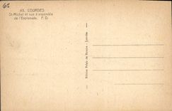 VINTAGE POSTCARD Heavy St Michel And Overall picture