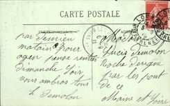 VINTAGE POSTCARD Heavy Caves Of the Wolf Overall picture of the higher room